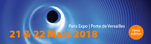 Microwave & RF. Le salon des Radiofréquences, Hyperfréquences, du Wireless, de la CEM et de la Fibre Optique. 21 et 22 mars 2018 à Paris Expo, Porte de Versailles.